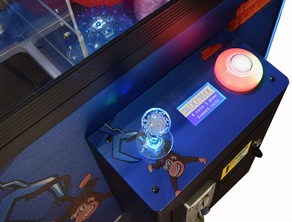 Super-Sized Claw Machine Controls