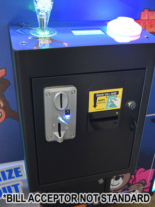 Super-Sized Claw Machine Coin Accepter