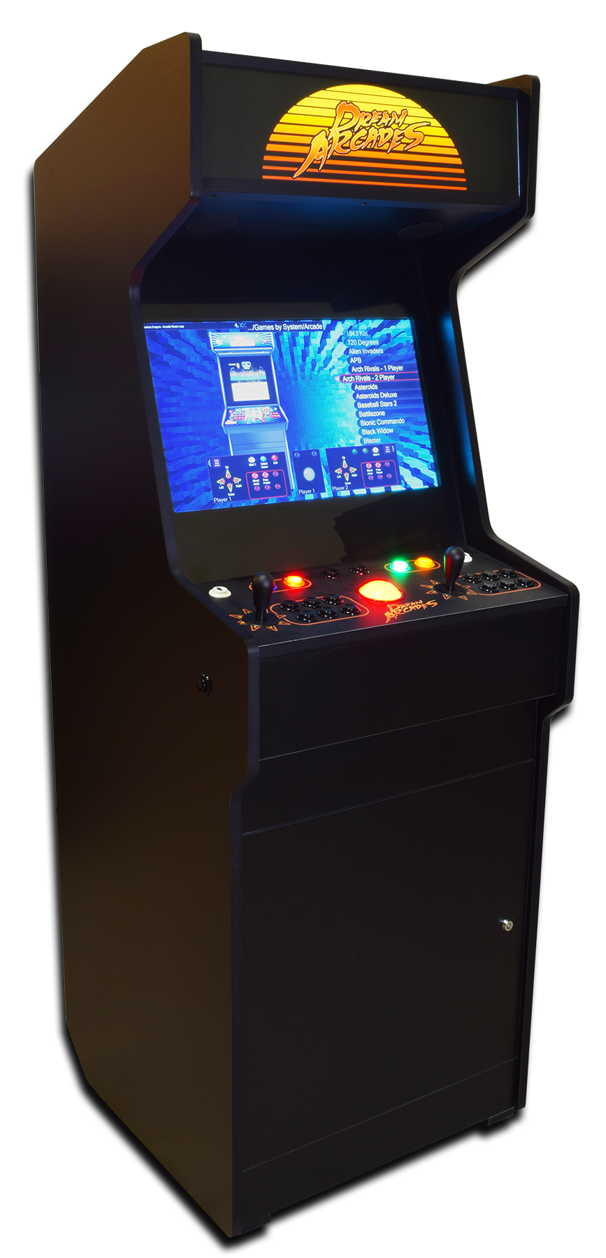 Dreamcade Vision 24 Stand Up Arcade With 24 Inch Arcade Monitor