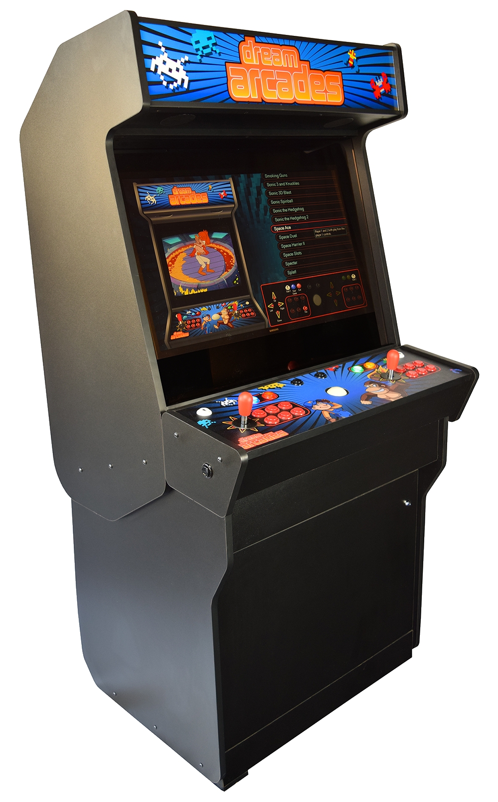 Dreamcade Vision 32 Stand Up Arcade W 32 Inch Arcade Monitor