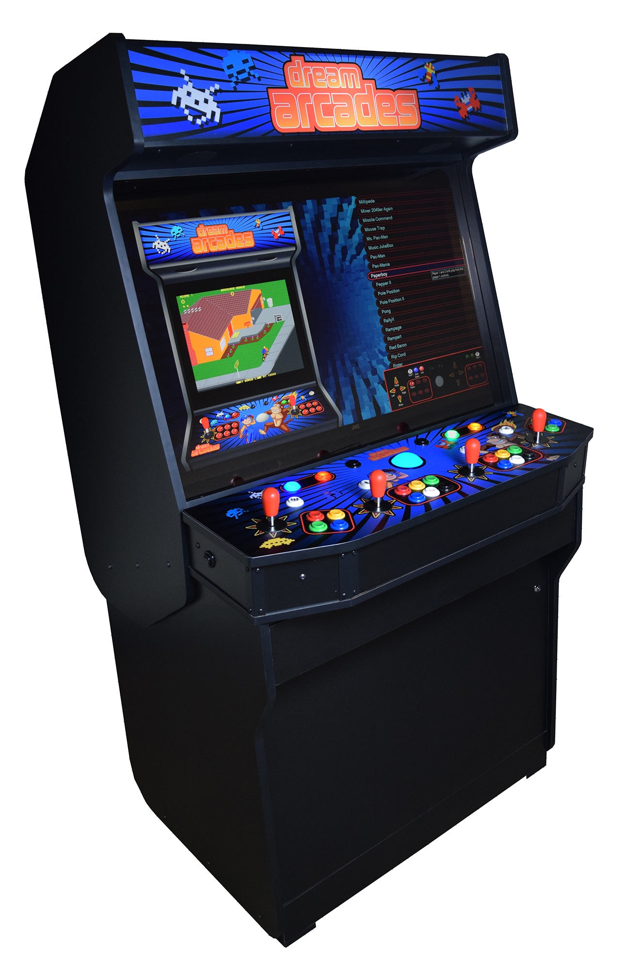 4 PLAYER STANDUP Arcade Machine 