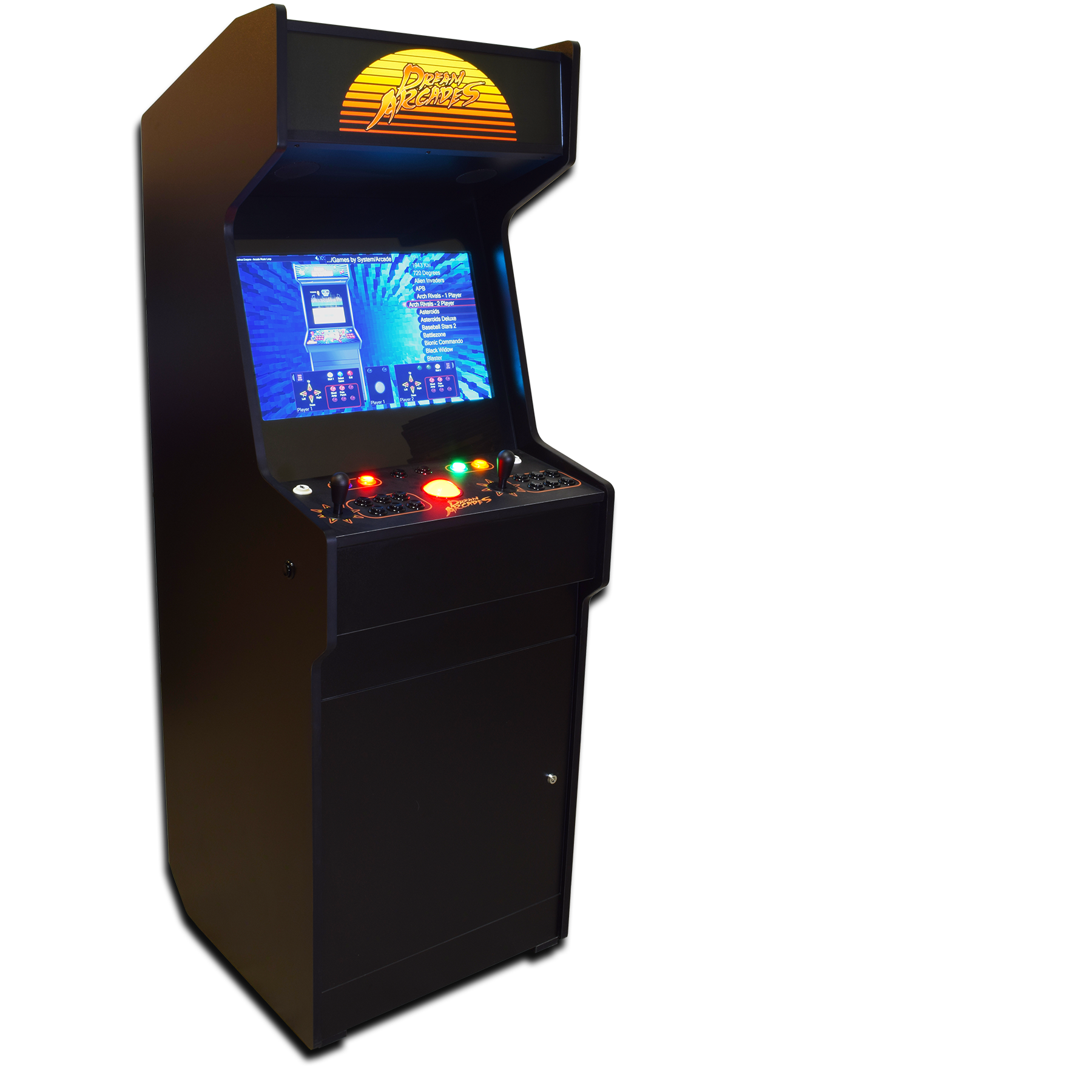 Dreamcade Vision 24 Stand Up Arcade With 24 Inch Arcade Monitor